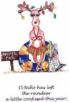 White Christmas Holiday Greeting Cards