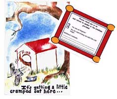 The only greeting Card that comes back to you!